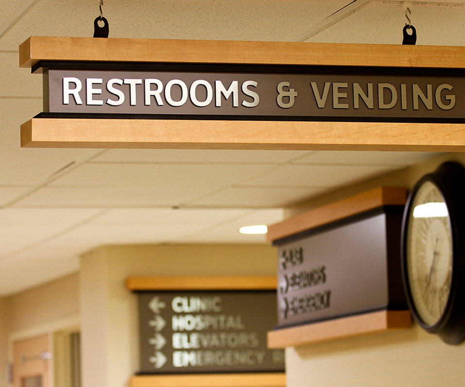 St Mary's Hospital Interior Wayfinding